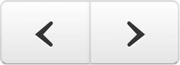 カレンダーの上の左右矢印ボタン